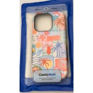 Casely iPhone 15 Pro Case MagSafe Tropical Heat Design